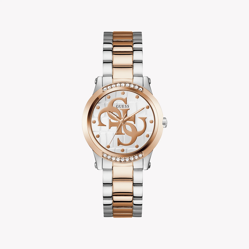 Guess Women's Stainless Steel, Silver/Rose Gold | Gw0861l5 by i-watch