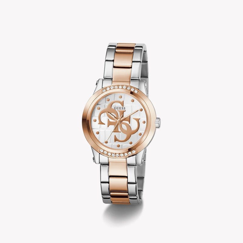 Guess Women's Stainless Steel, Silver/Rose Gold | Gw0861l5 by i-watch