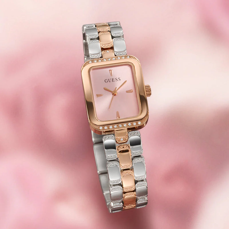 Guess Women's Rose Gold/Silver Watch | Gw0865l5 by i-watch