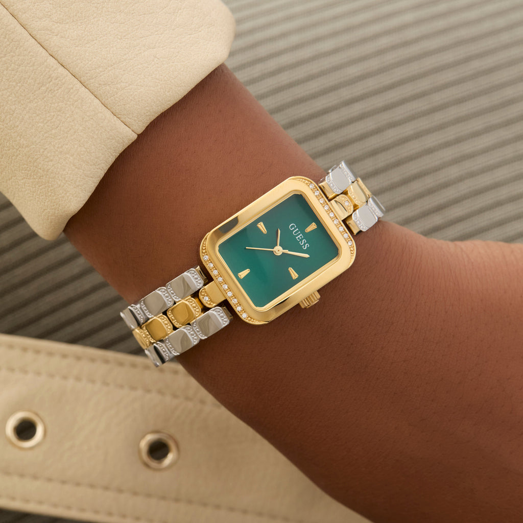 Guess Women's Gold/Silver Watch | Gw0865l6