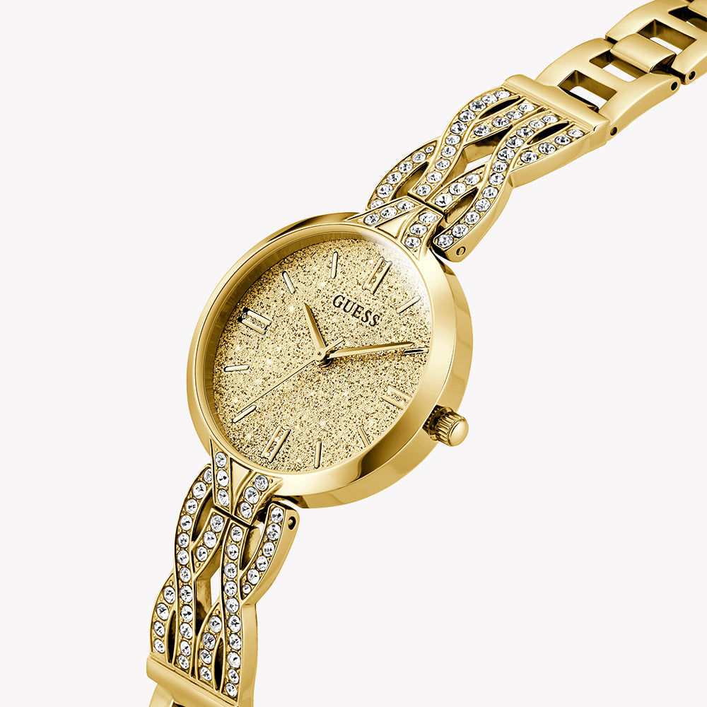 Guess Women's Gold Stainless Steel Watch | Gw0868l2