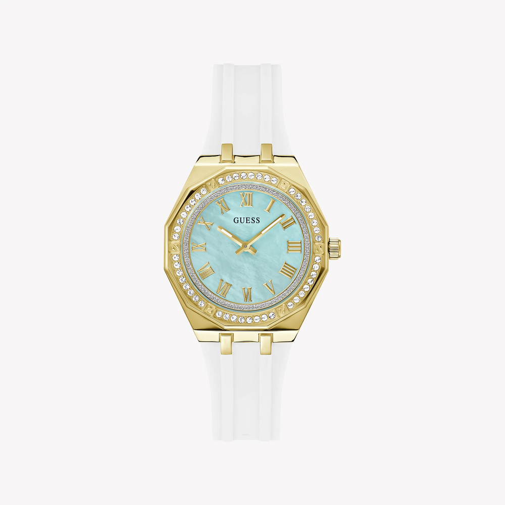 Guess Women's Gold/White Watch | Gw0872l1 by i-watch