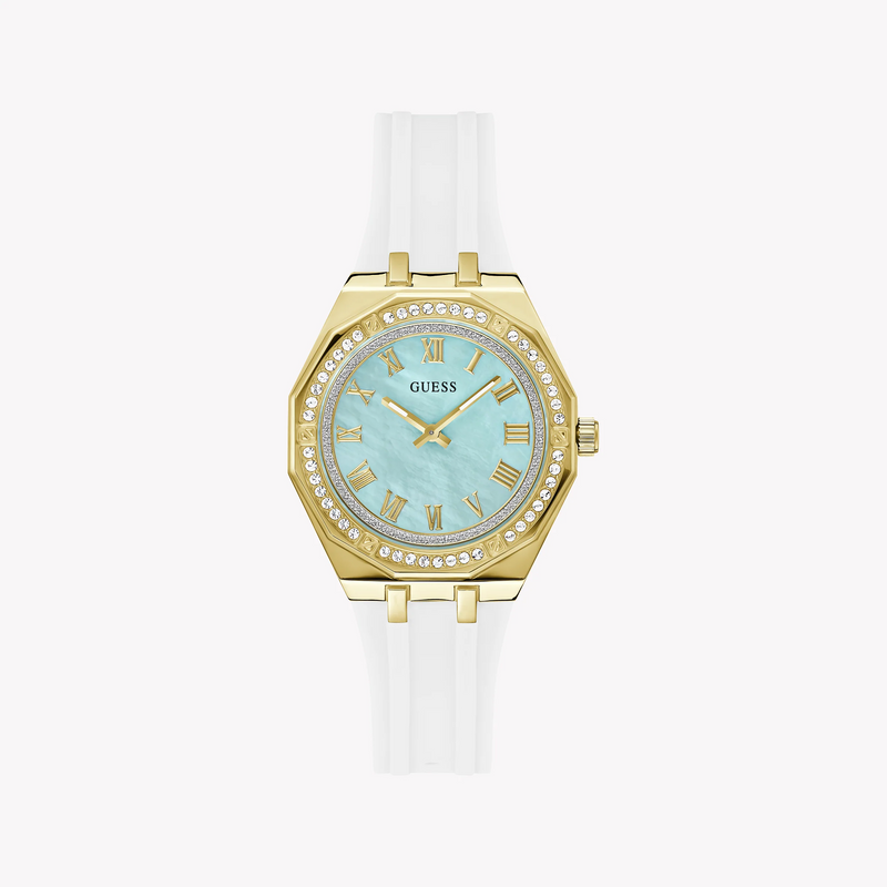 Guess Women's Gold/White Watch | Gw0872l1 by i-watch