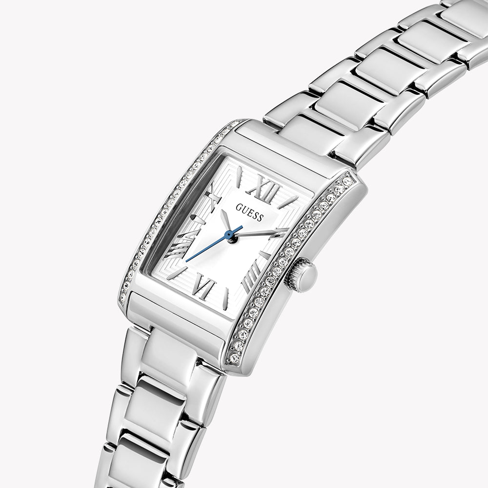 Guess Women's Silver/Silver Watch | Gw0874l1