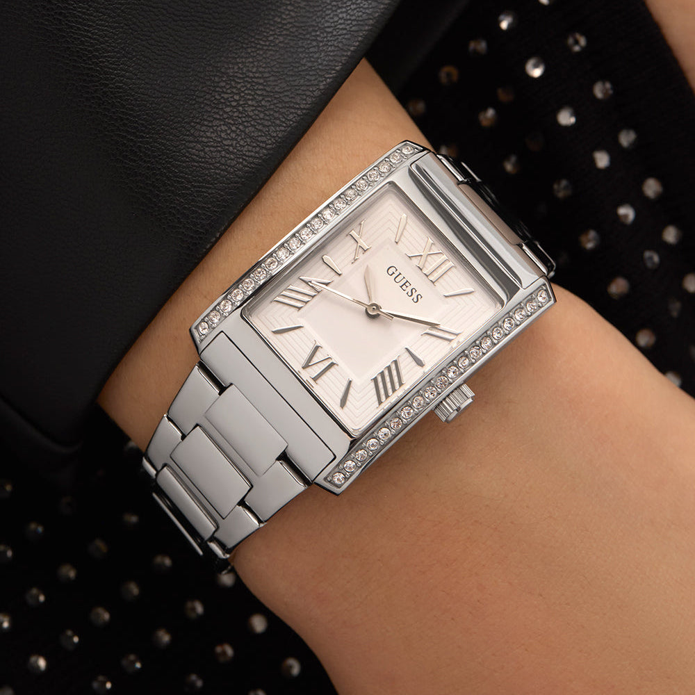 Guess Women's Silver/Silver Watch | Gw0874l1