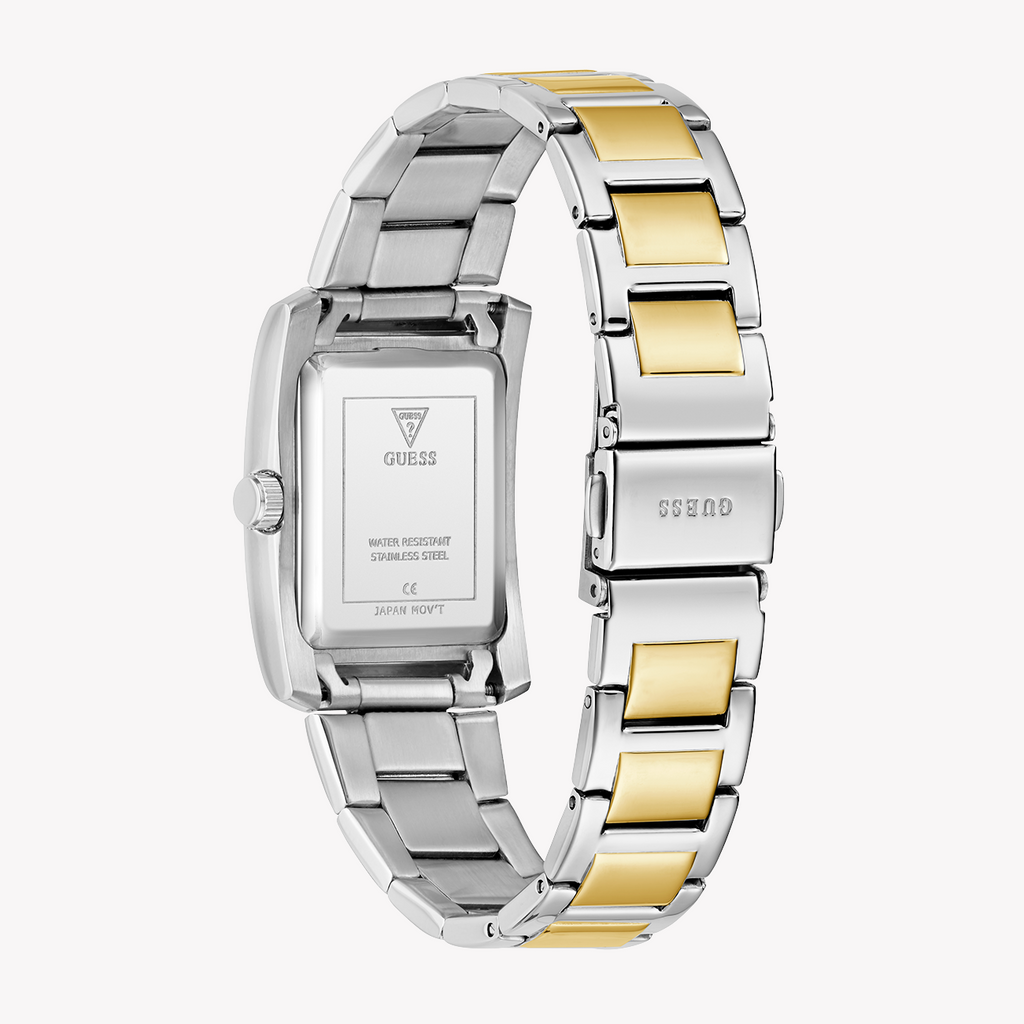 Guess Women's Silver/Gold, Stainless Steel | Gw0876l3