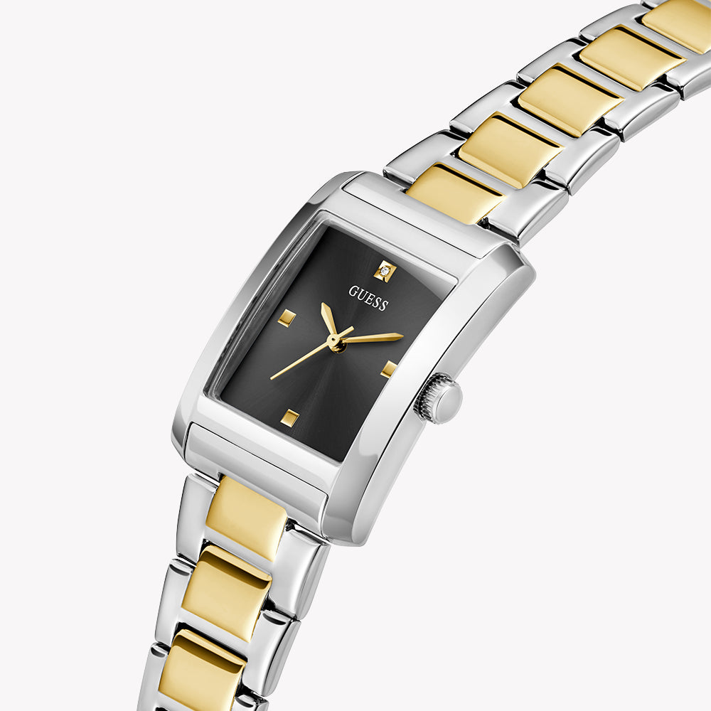 Guess Women's Silver/Gold, Stainless Steel | Gw0876l3