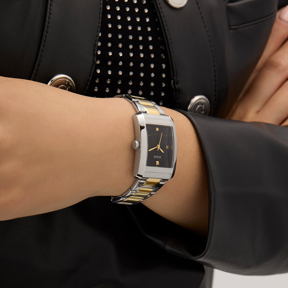 Guess Women's Silver/Gold, Stainless Steel | Gw0876l3