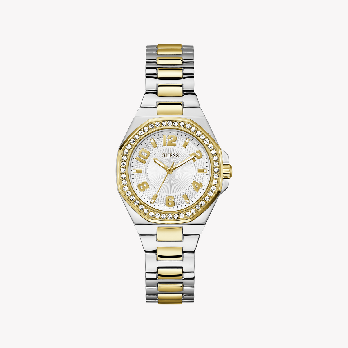 Guess Women's Stainless Steel, Silver/Gold | Gw0877l5