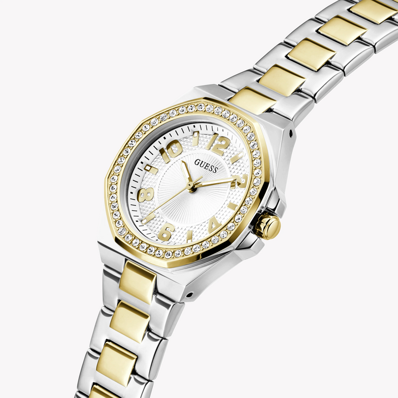 Guess Women's Stainless Steel, Silver/Gold | Gw0877l5 by i-watch