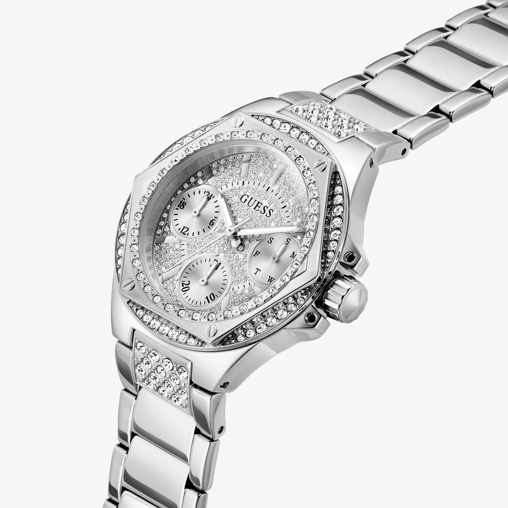 Guess Women's Silver Stainless Steel Watch | Gw0878l1 by i-watch