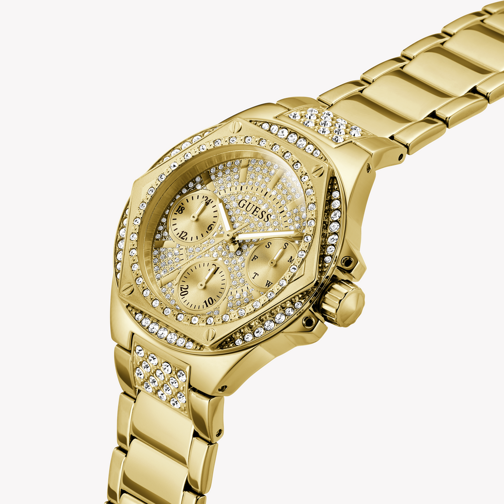 Guess Women's Gold Stainless Steel Watch | Gw0878l2