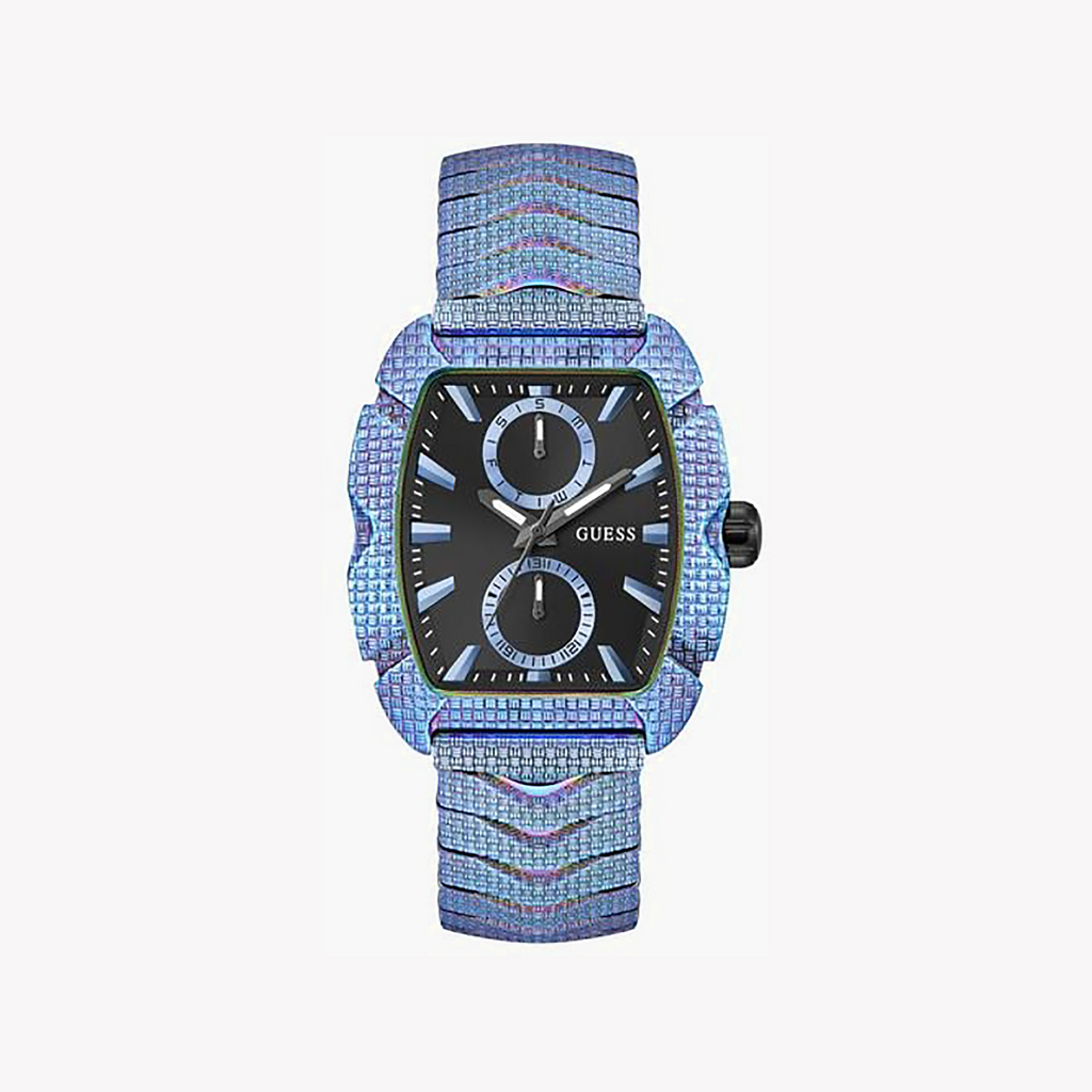 Guess Men's Blue Stainless Steel Watch | Gw0885g2