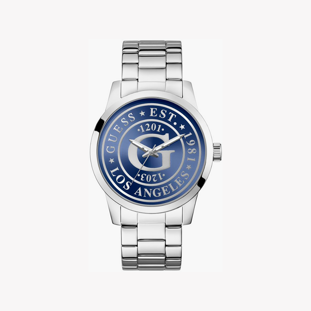 Guess Men's Stainless Steel Silver Watch | Gw0888g1