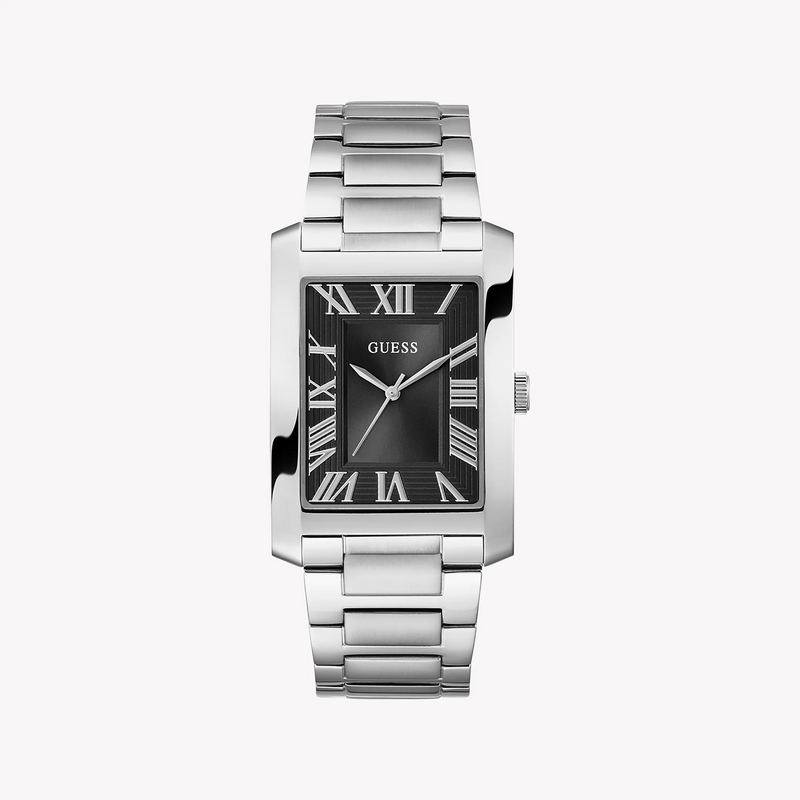 Guess Unisex Stainless Steel, Silver/Black | Gw0896g1 by i-watch