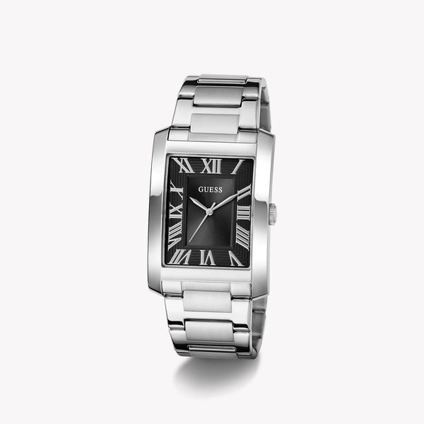 Guess Unisex Stainless Steel, Silver/Black | Gw0896g1 by i-watch