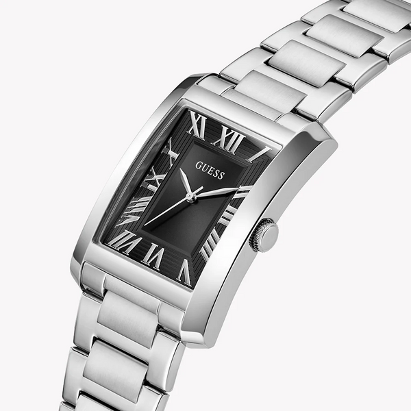Guess Unisex Stainless Steel, Silver/Black | Gw0896g1 by i-watch