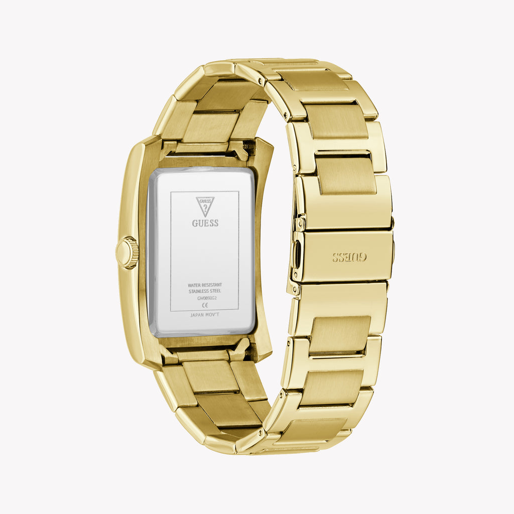 Guess Unisex Gold Stainless Steel Watch | Gw0896g2