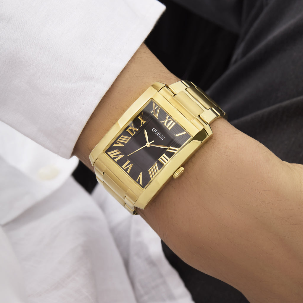 Guess Unisex Gold Stainless Steel Watch | Gw0896g2