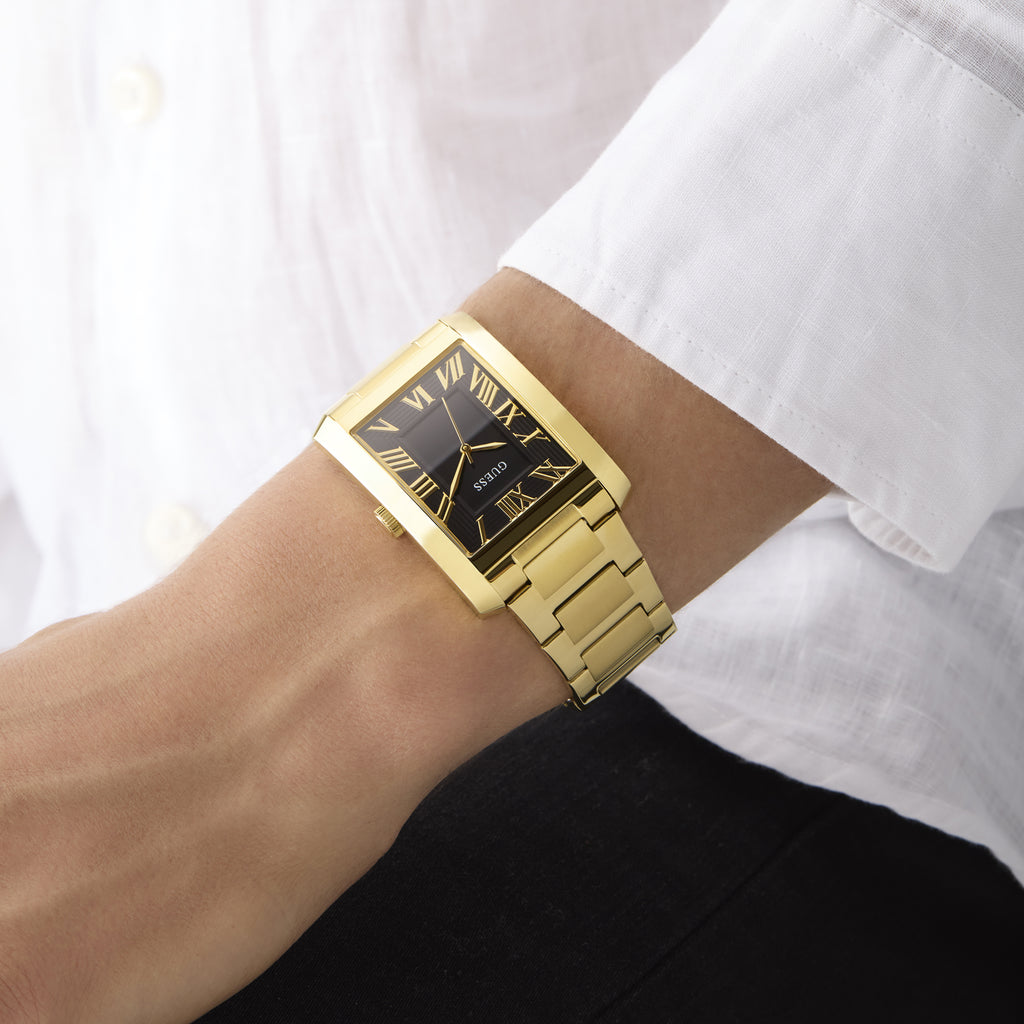 Guess Unisex Gold Stainless Steel Watch | Gw0896g2