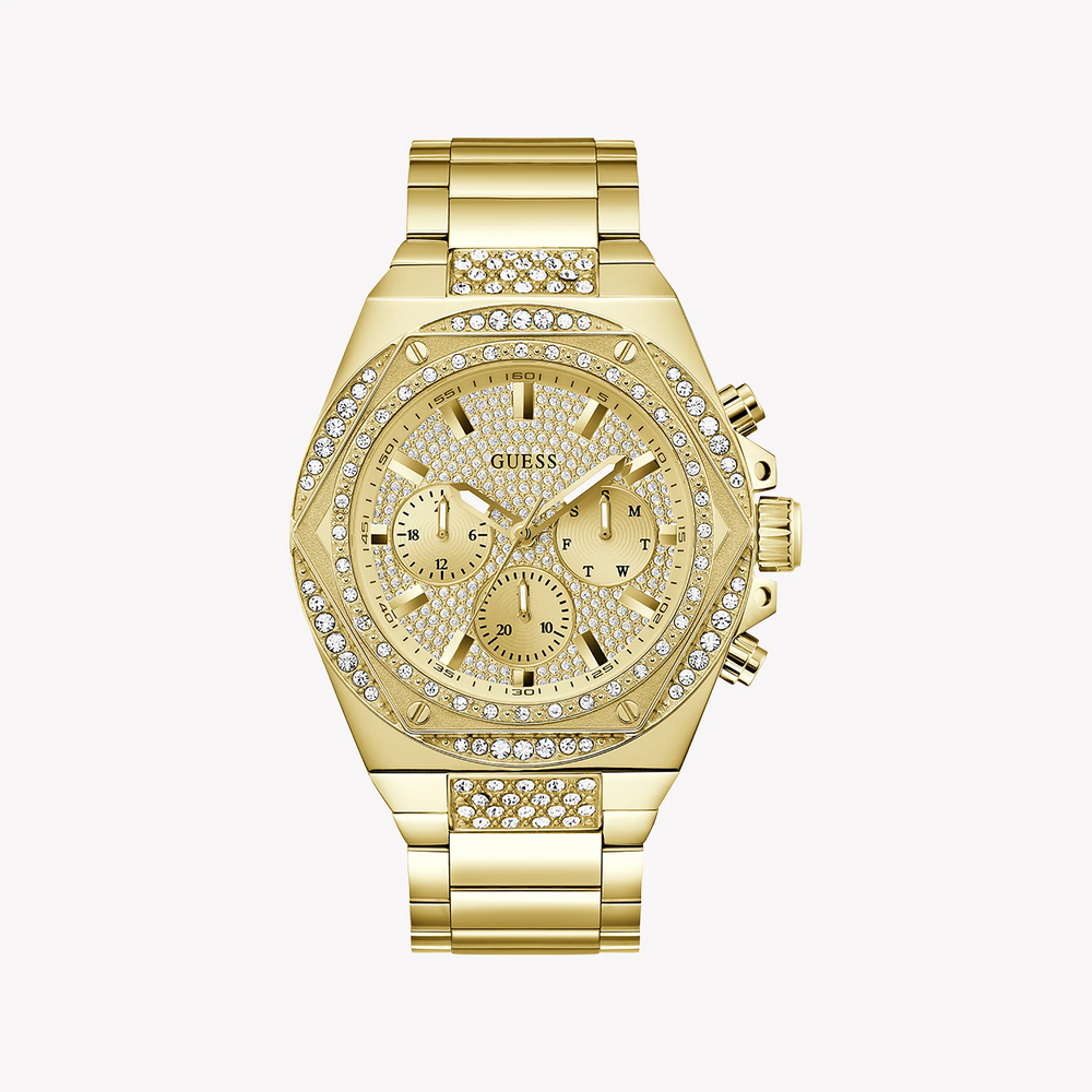 Guess Men's All-Gold Stainless Steel Watch | Gw0899g2 by i-watch