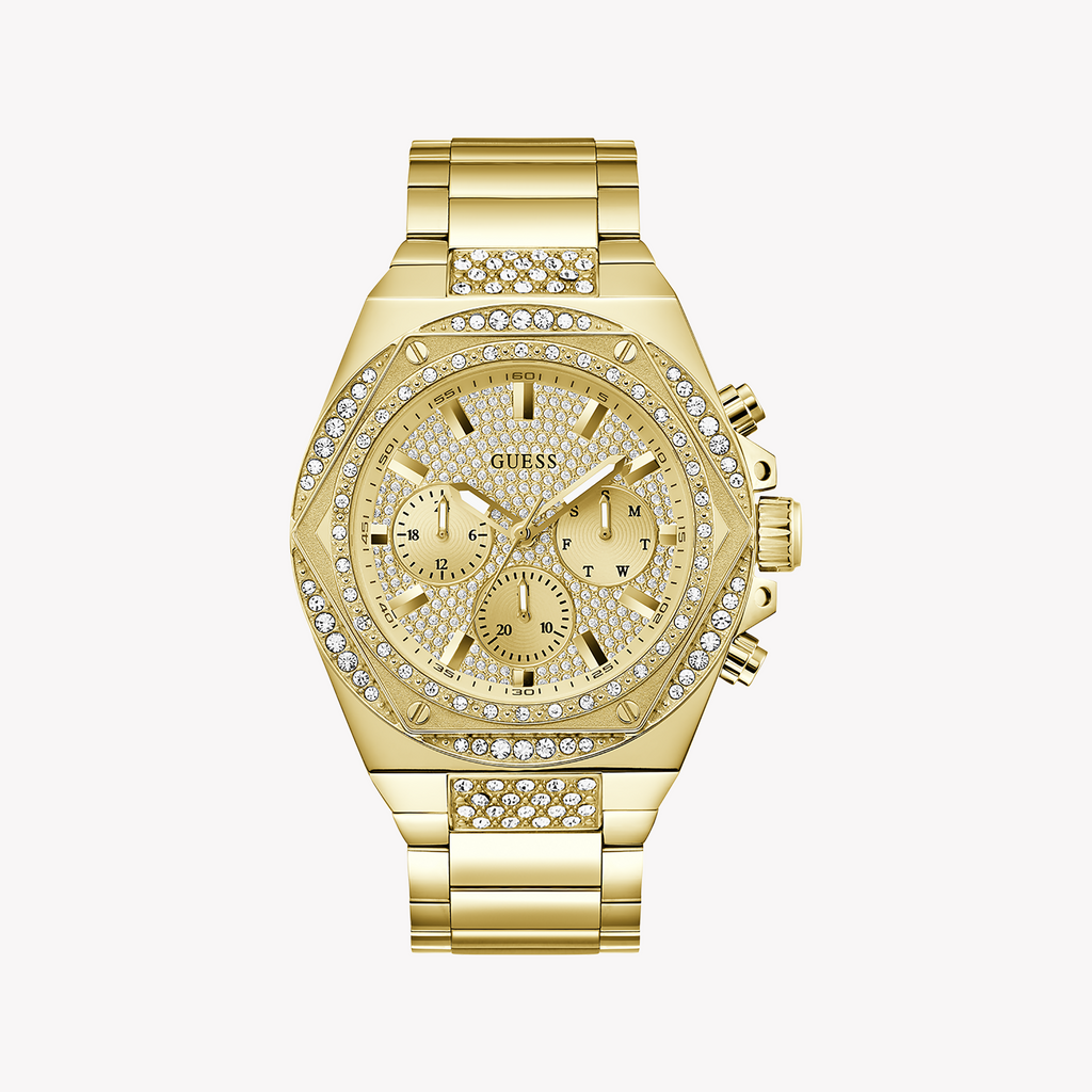 Guess Men's All-Gold Stainless Steel Watch | Gw0899g2