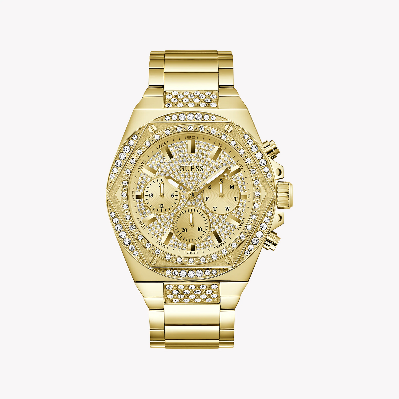 Guess Men's All-Gold Stainless Steel Watch | Gw0899g2 by i-watch