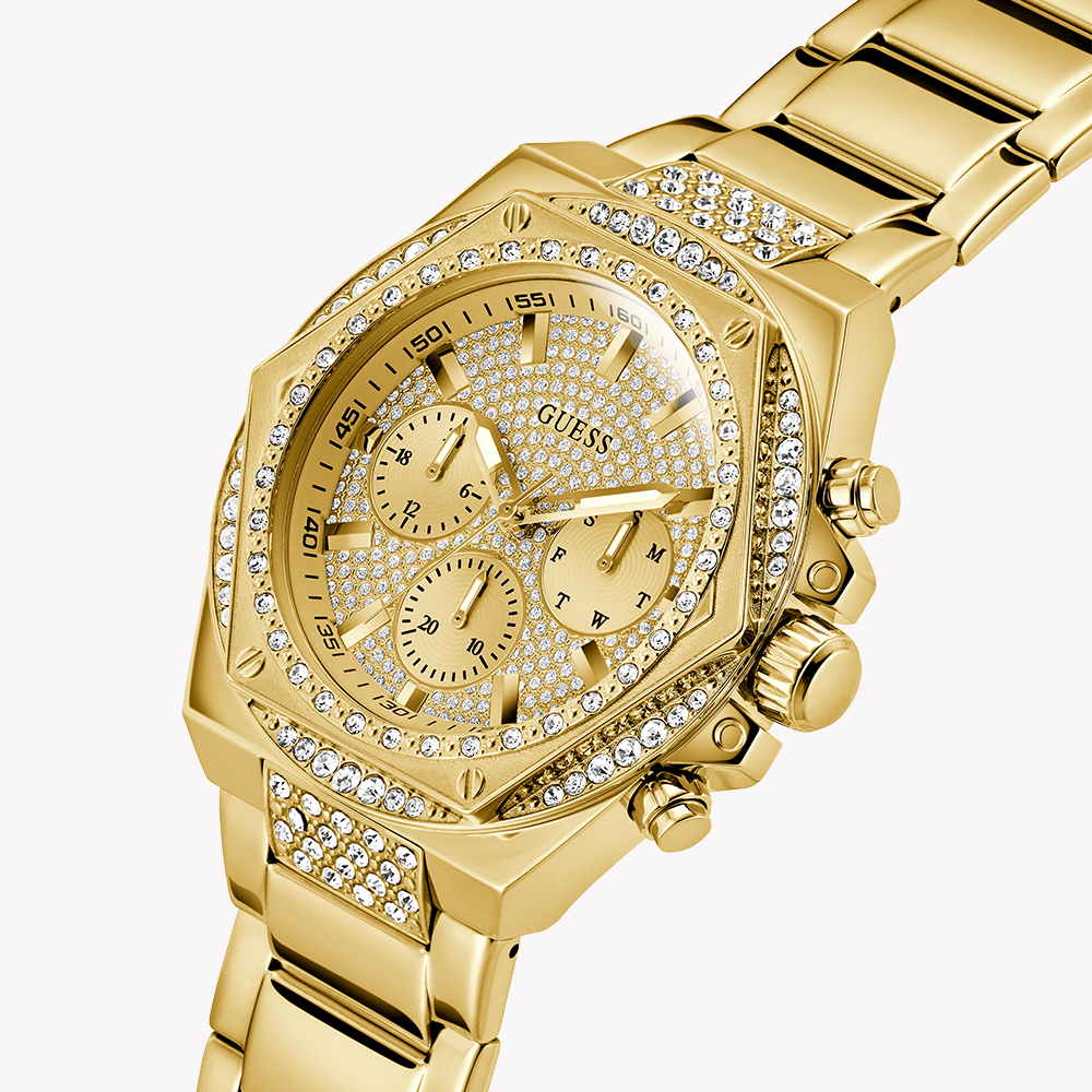 Guess Men's All-Gold Stainless Steel Watch | Gw0899g2