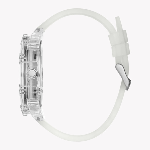 Guess Unisex Transparent Silicone Multicolor Watch | Gw0908g3 by i-watch