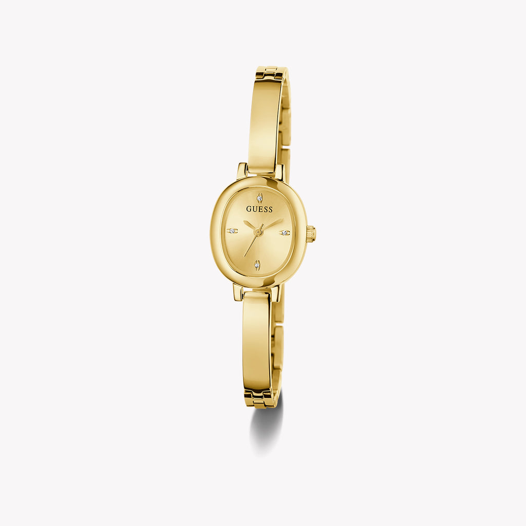 GUESS Women's Gold Recycled Steel Watch | GW0924L2