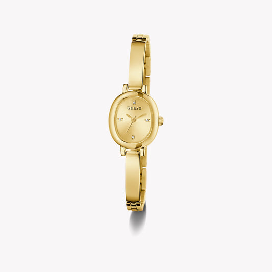 GUESS Women's Gold Recycled Steel Watch | GW0924L2