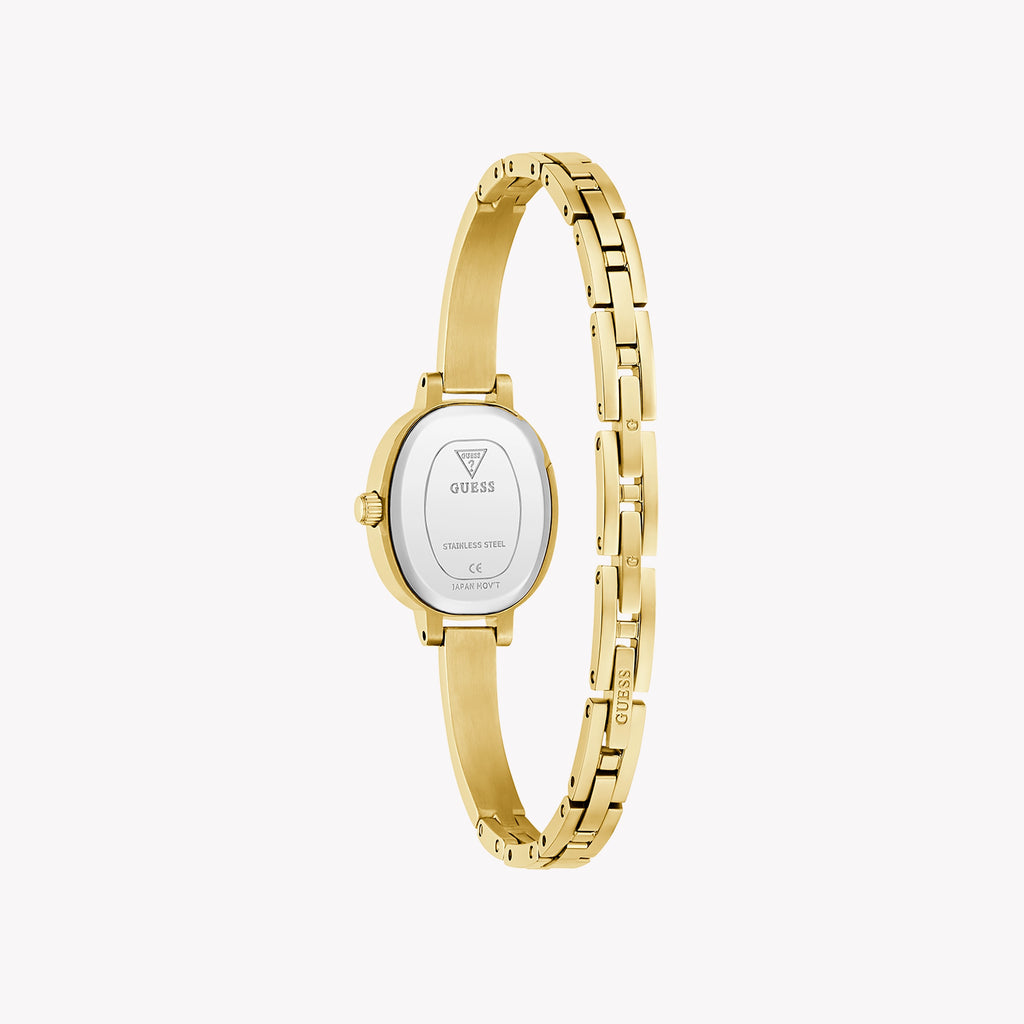 GUESS Women's Gold Recycled Steel Watch | GW0924L2