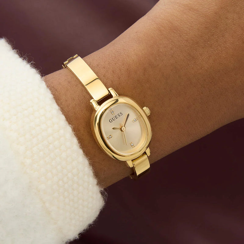 GUESS Women's Gold Recycled Steel Watch | GW0924L2 by i-watch