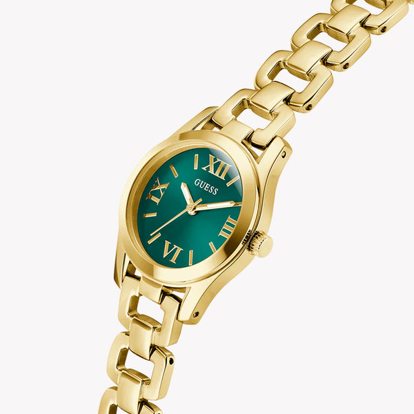 GUESS Ladies Gold Tone Analog Watch GW0927L2