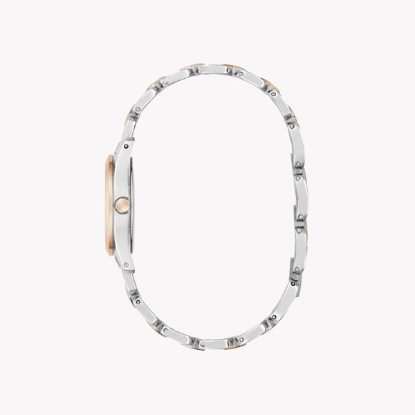 GUESS Women's Quartz Watch, Recycled Steel/Silver & Rose Gold | GW0927L5 by i-watch