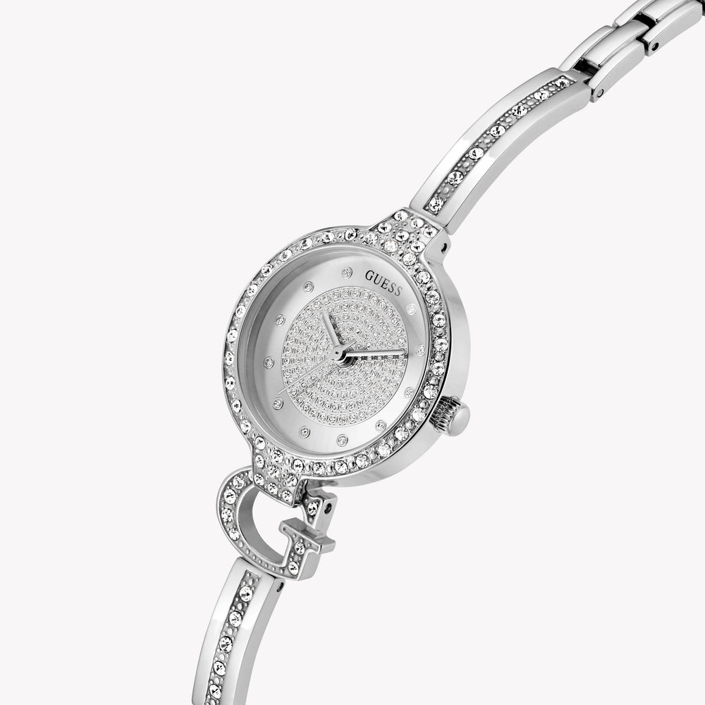 GUESS Women's Silver Recycled Steel Watch | GW0929L1 by i-watch