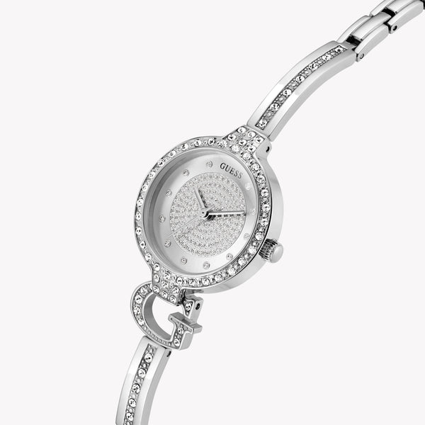 GUESS Women's Silver Recycled Steel Watch | GW0929L1 by i-watch