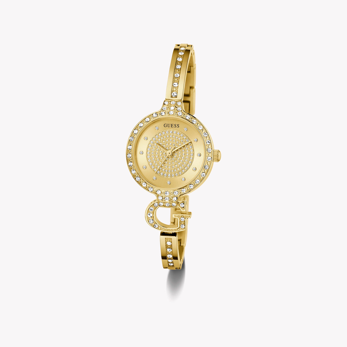 GUESS Women's Gold Recycled Steel Watch | Model GW0929L2