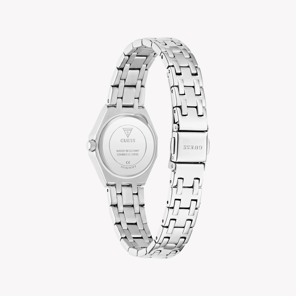GUESS Women's Silver Stainless Steel Watch | Model GW0931L1 by i-watch