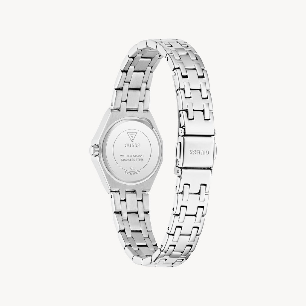 GUESS Women's Silver Stainless Steel Watch | Model GW0931L1