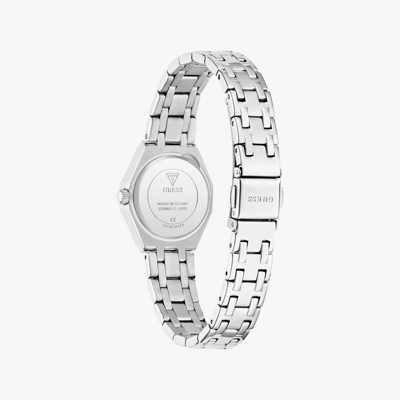GUESS Women's Silver Stainless Steel Watch | Model GW0931L1 by i-watch