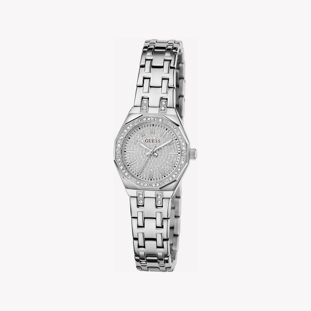 GUESS Women's Silver Stainless Steel Watch | Model GW0931L1 by i-watch
