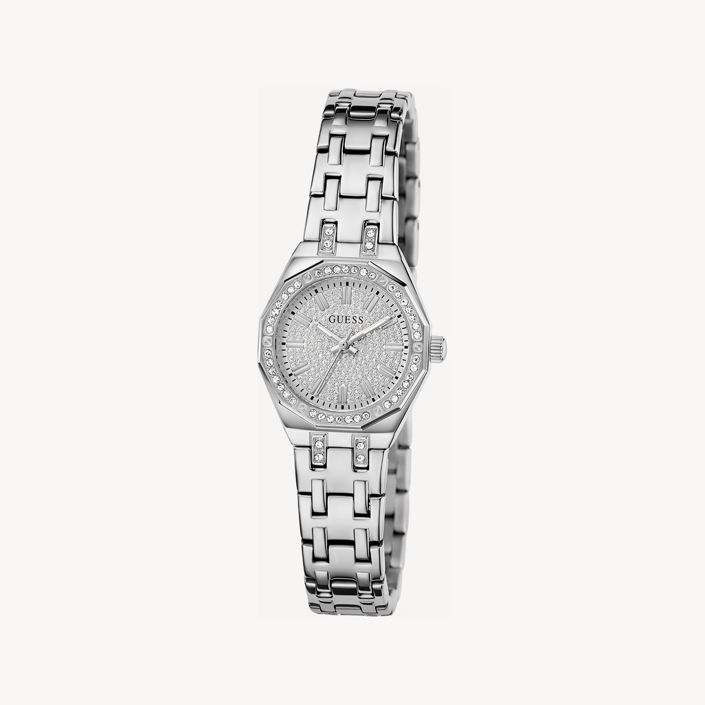 GUESS Women's Silver Stainless Steel Watch | Model GW0931L1