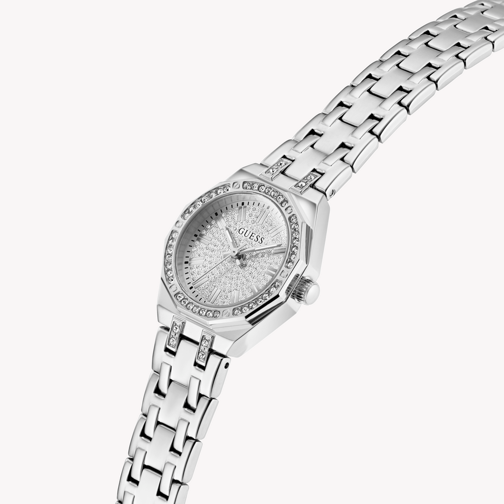 GUESS Women's Silver Stainless Steel Watch | Model GW0931L1