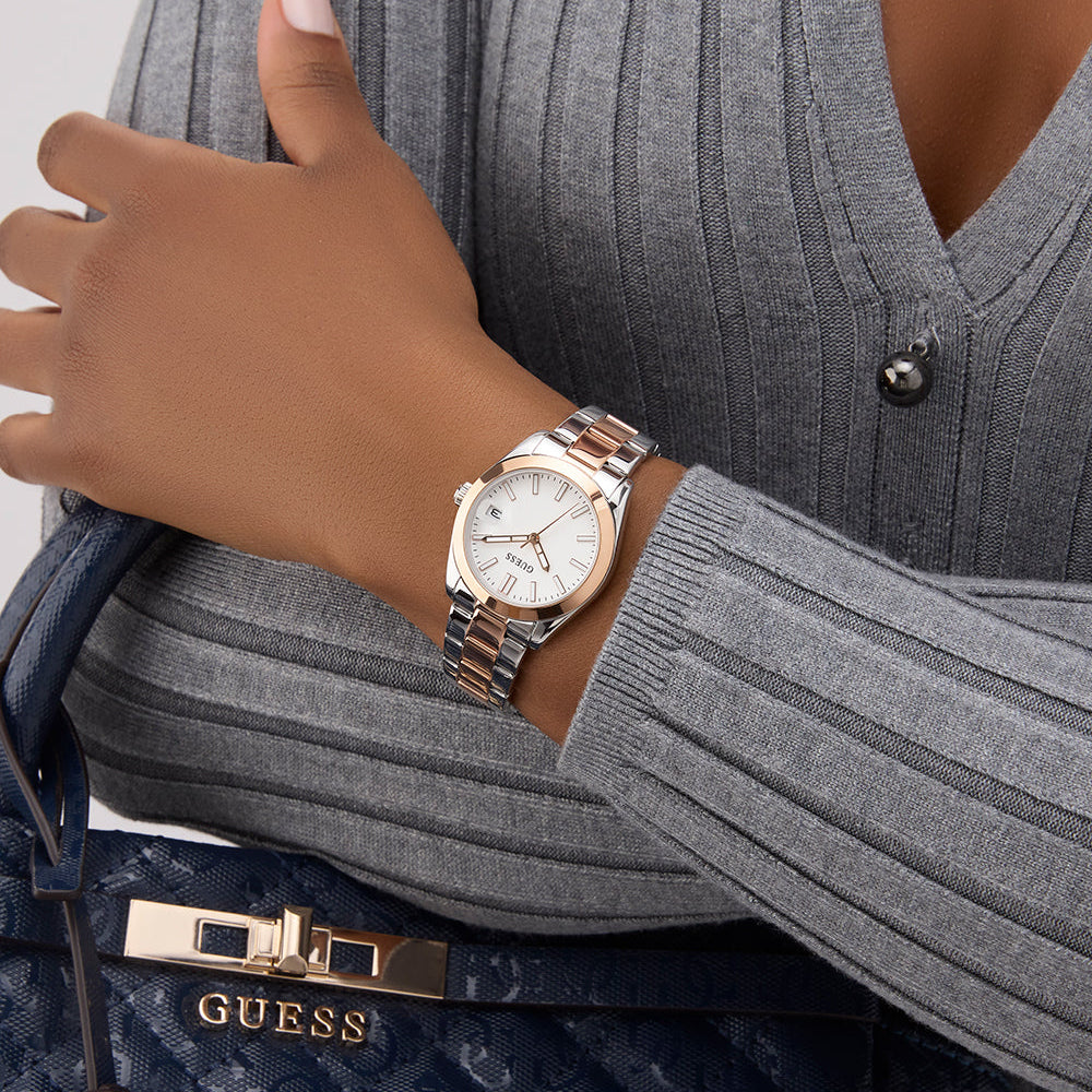 GUESS Ladies 2-Tone Date Watch GW0934L6