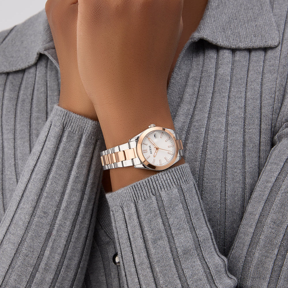 GUESS Ladies 2-Tone Date Watch GW0934L6