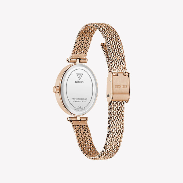 GUESS Ladies Ruby Rose Gold Tone Analog Watch GW0935L3