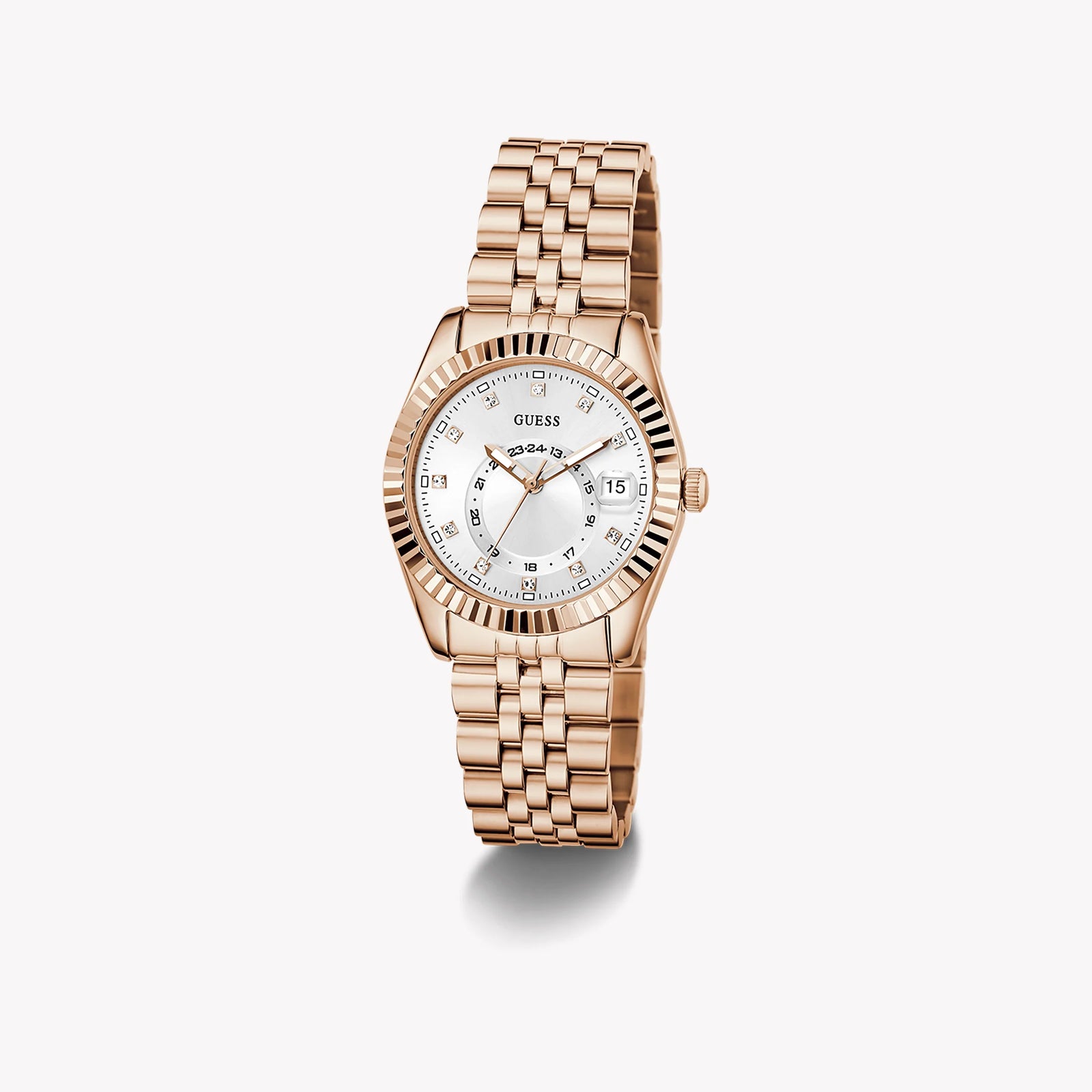 GUESS Women's Rose Gold Steel Watch, Eco-Friendly | GW0936L4 by i-watch