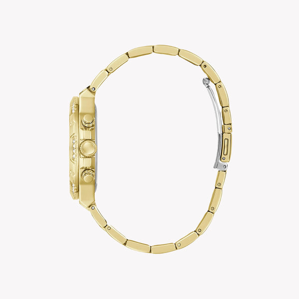 GUESS Women's Gold Quartz Watch, Recycled Steel | GW0950L2 by i-watch