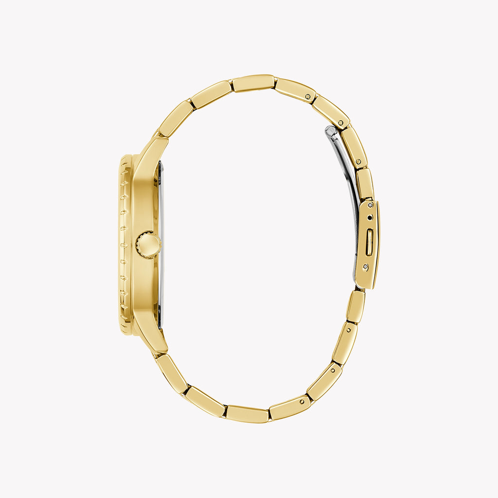 GUESS Men's Watch, Gold/Green | GW0958G2